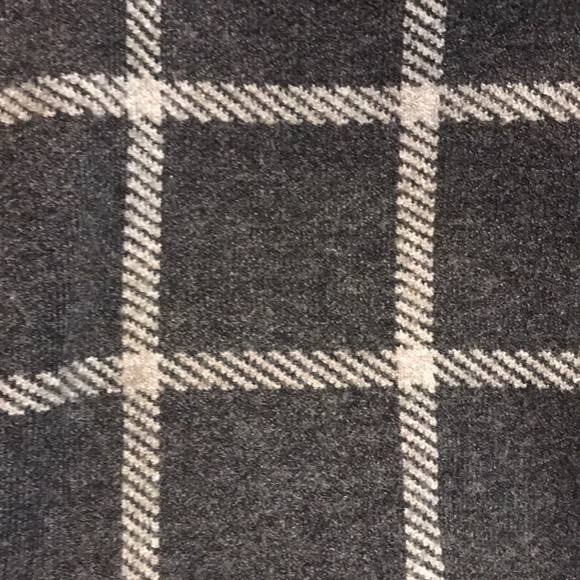 Cynthia Rowley Dark Grey and White Plaid Sweater ✿ - Picture 4 of 6